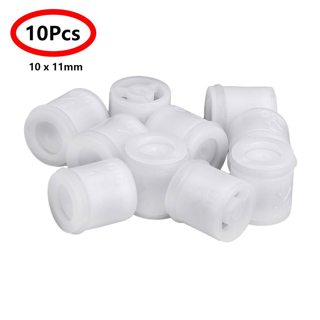 10Pcs Safety Durable Plastic Check Valve For Shower Head One Way Control Water Check Valve Filter Check Valve
