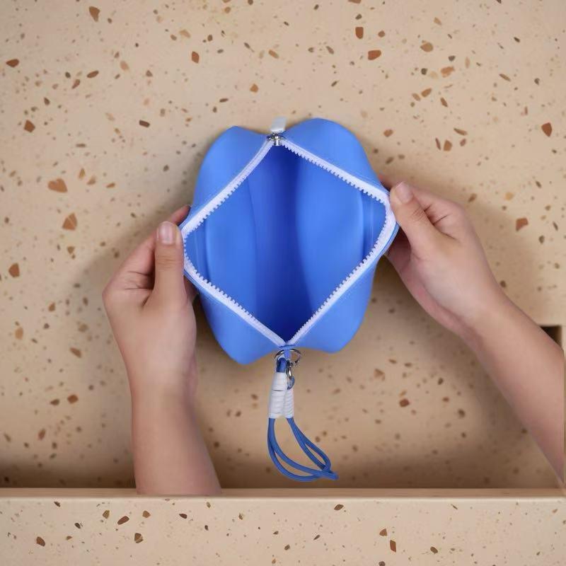 2024 Large Silicone Cosmetic & Jewelry Travel Bag - Waterproof & Portable Beauty Storage