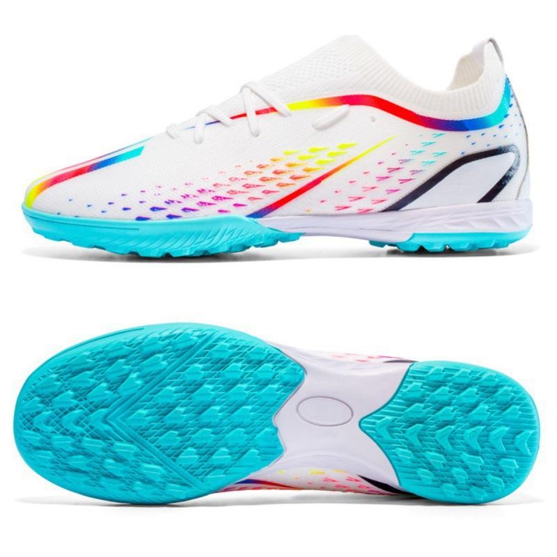 European Cup football shoes new long spikes youth outdoor artificial turf game training shoes