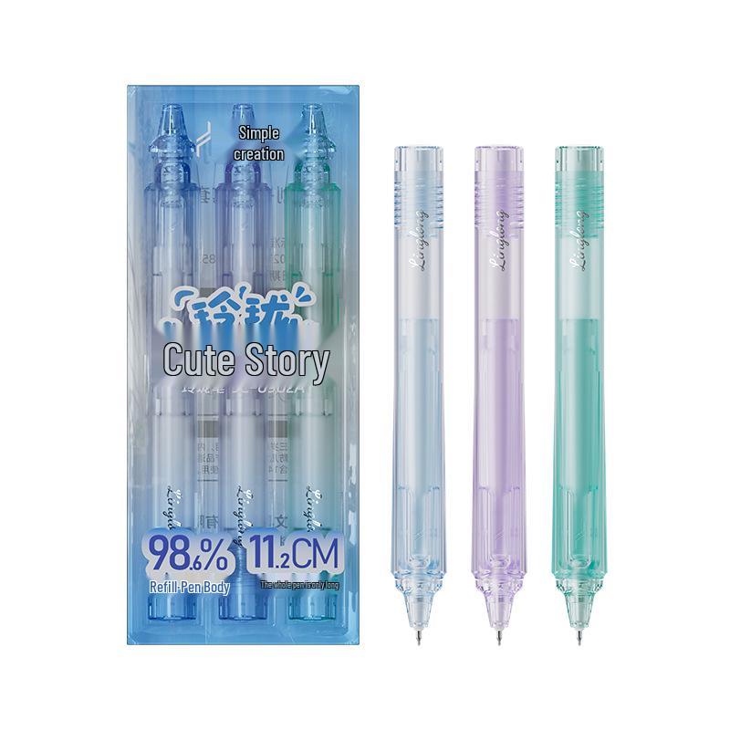 Jianchuang Kompakter Ausziehbarer Stift: Elegantes, exquisites Schreibgerät für Schüler, praktische Taschengröße.