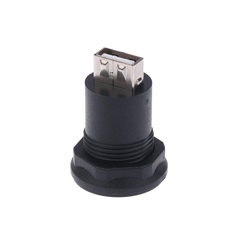 Usb C Female To Usb A Female Connector Round Flush Panel Mount Converter Extender Bulkhead Passthrough Socket
