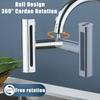 Multifunctional Waterfall Faucet Kitchen Sink Anti Splash 4 Mode Faucet Bathroom Basin Faucet Sprayer Adjustable Faucet Bubbler