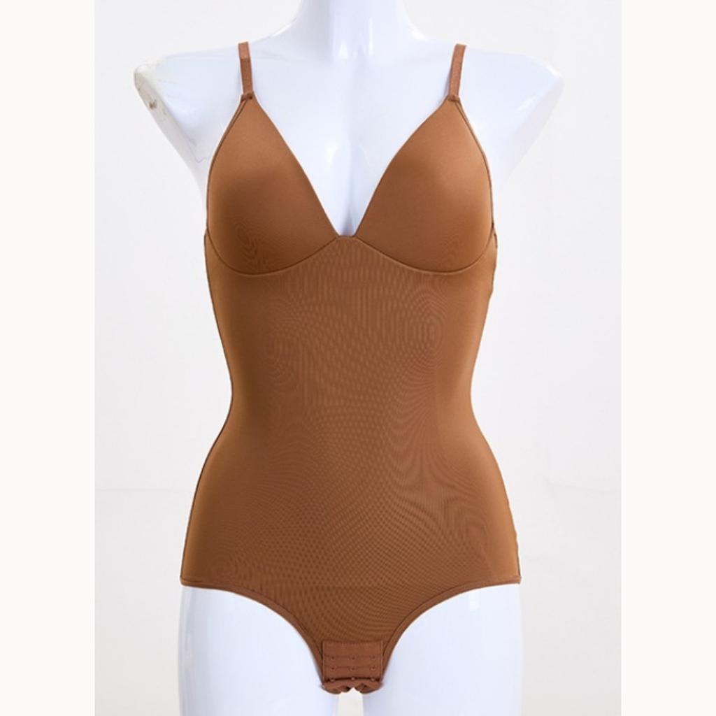 High-end Shapewear Camisole V-neck Waist and Belly Sexy Shapewear One-piece Suit