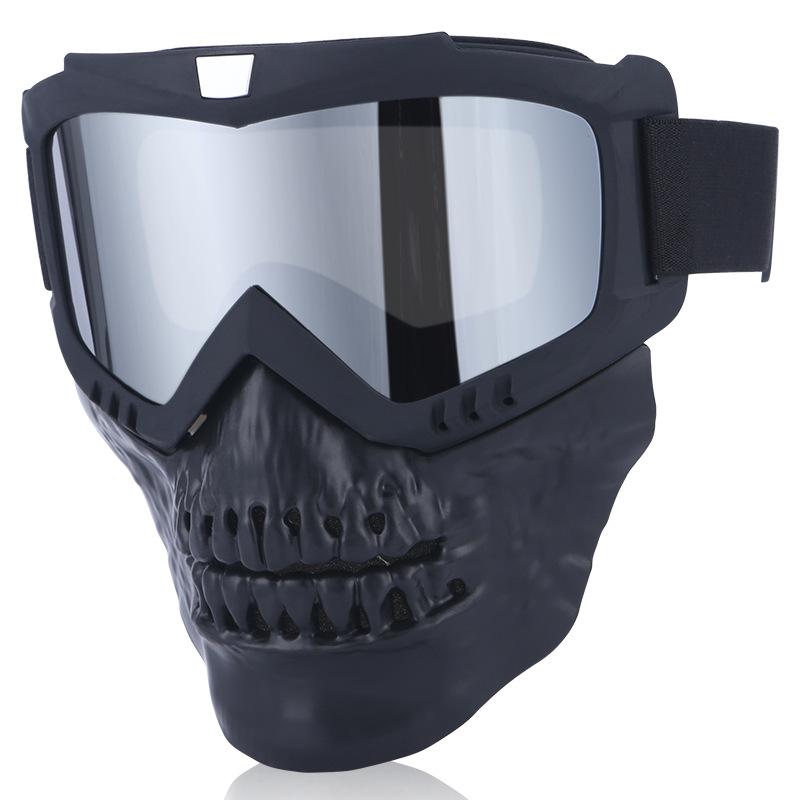 New motorcycle goggles, Harley protective eyewear, cycling glasses, windproof and dustproof ski and mountaineering sports equipment face mask