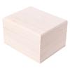 Handmade Wooden Box With Lid Storage Case Crafts Sundries Organizer 2 Sizes B03E
