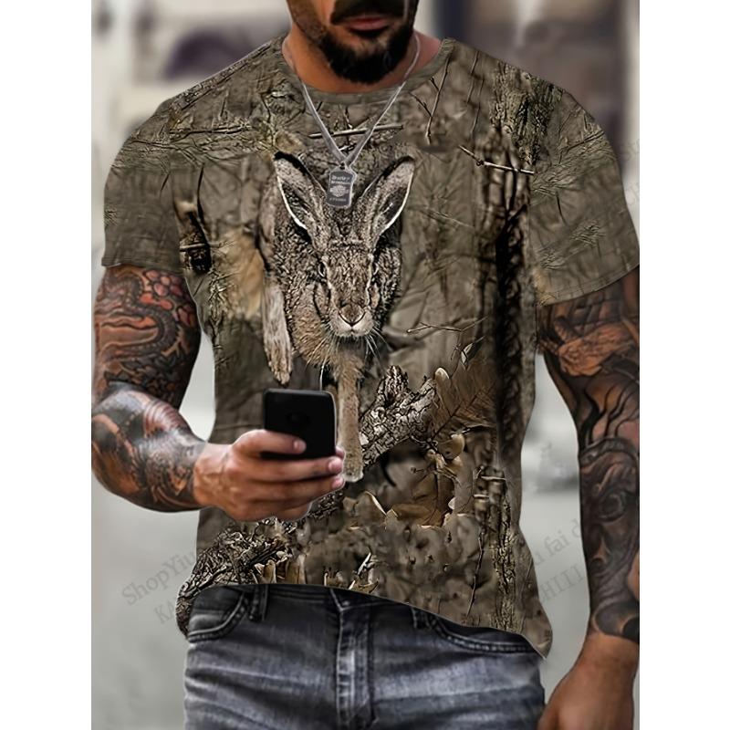 2026 New Fishing Fish 3D Print T-shirt Men Women Fashion Casual Outdoor Sports Short Sleeve