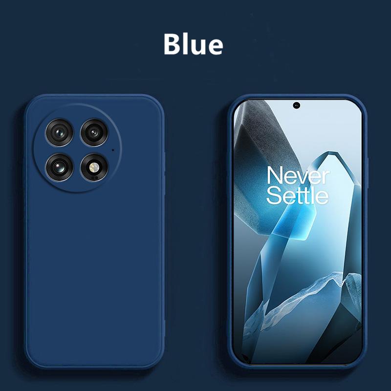 For OnePlus 13 5G Case For Case for OnePlus 13 5G Liquid Silicone TPU Shockproof Monochrome Phone Case for OnePlus 13 5G