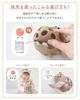 Bittring Silikonleke for Babyer Søt Baby Klemball Smokk Trygt Materiale Vaskbar BPA-fri Dyr [gave] (Teddykaffe)