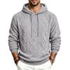 Autumn Winter Men High Street Casual Double-Sided Velvet Hooded Hoodies Sports Style Trend Pullover Sweatshirts