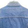 Triple LLL Brand 70s Vintage Denim Jacket Wash Blue Denim Jacket Trucker Men's Used