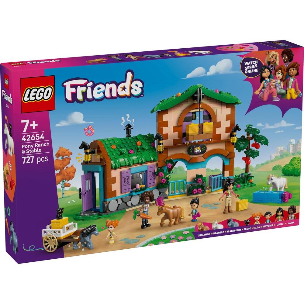 LEGO Friends Pony Farm 42654 Toy for Girls and Boys