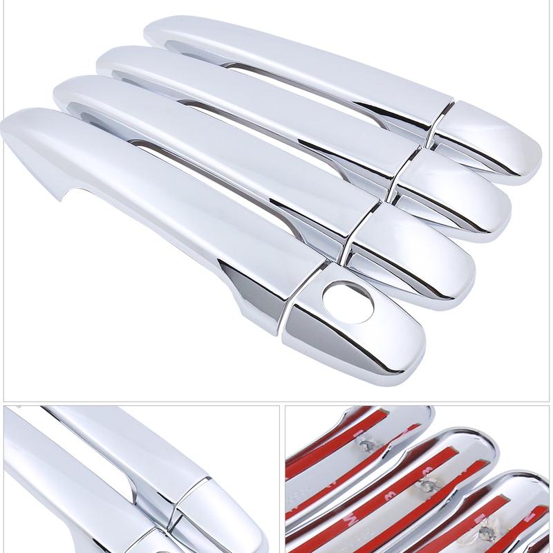 For Toyota Prius V 2012 2013 2014 2015 2016 2017 2018  ZVW40 Daihatsu Mebius Chrome Door Handle Cover Trim Car Accessories