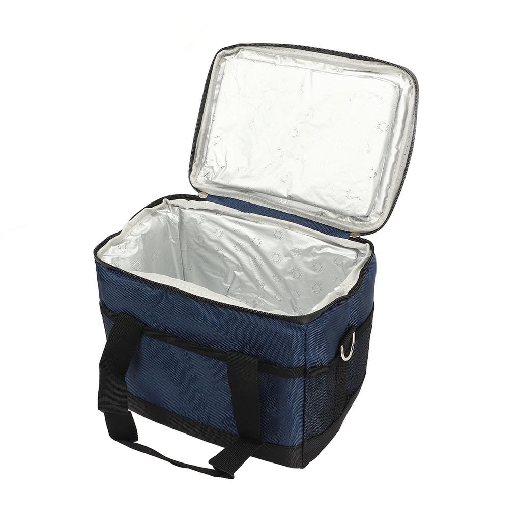 Insulated Cooler Bag Large Capacity Leakproof Waterproof Portable Lunch Bag with Adjustable Strap for Outdoor Picnic