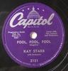 SP 78 RPM KAY STARR Fool Lament Capitol 2151 Fool, / Kay's