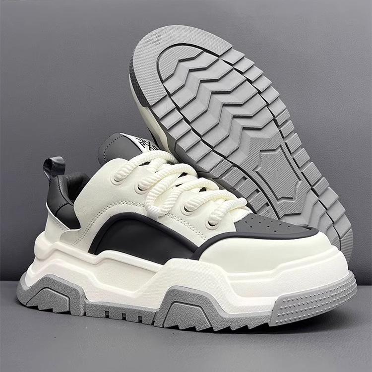 New Summer Heightening Thick-soled Small White Board Shoes Bread Shoes Casual Sports Trendy Shoes