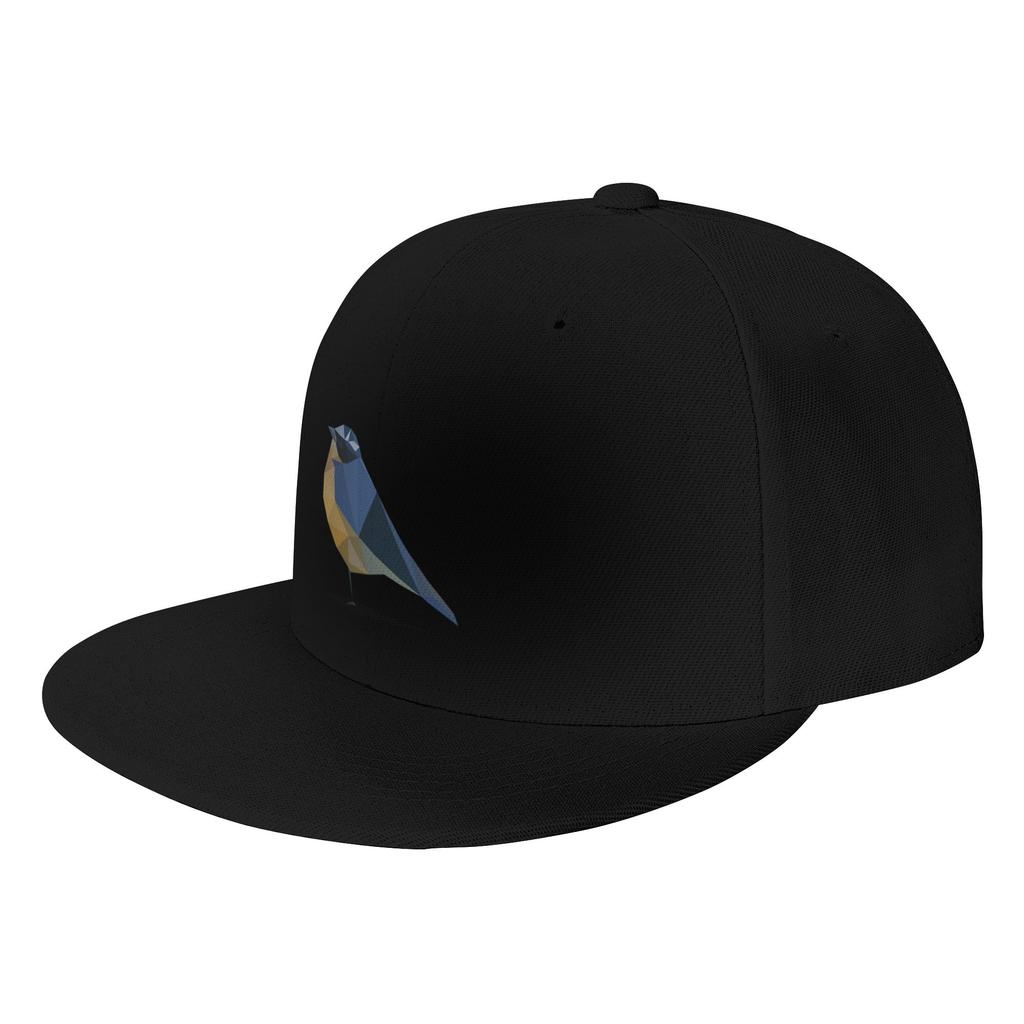 Fashion Bird Flat Brim Sun Hat Unisex Denim Hat Hat Womens