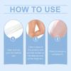 2-100Pcs V-Shaped Anti-Friction Thigh Tape, Invisible Sweat-Absorbent Anti-Chafing Patches, Comfortable Body Sticker for Pain Relief