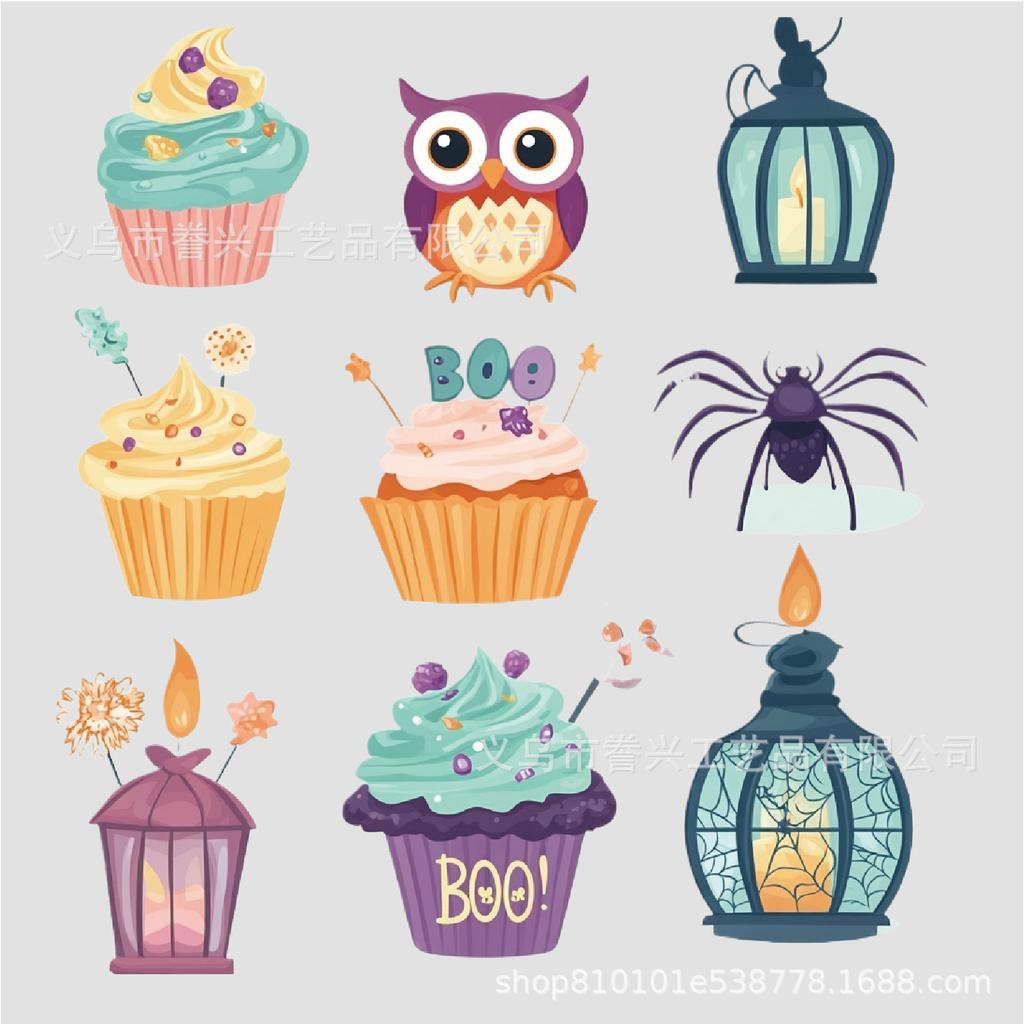 Halloween Special Sticker Hand Account Sticker Sealing Sticker Pumpkin Ghost Sticker Gift Decoration Sealing Sticker