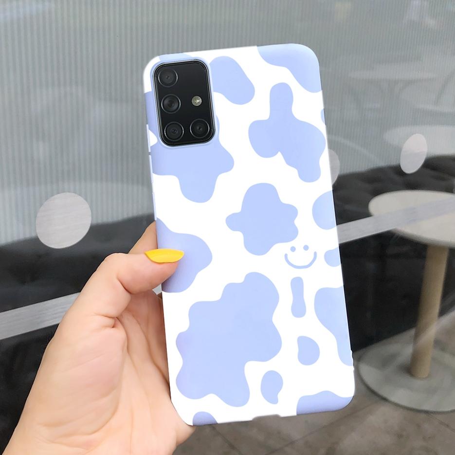 For Samsung Galaxy A31 A41 A51 A71 Case Cute Art Painted Back Cover Soft TPU Phone Case For Samsung A315 A415 A515 A715 F Bumper