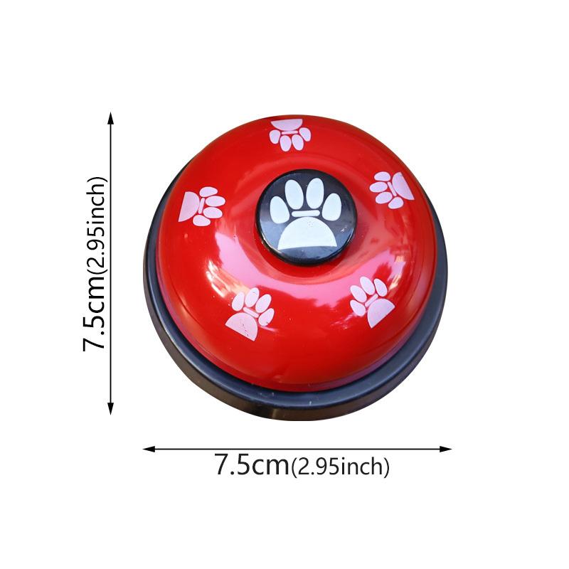 Interactive Dog Training Bell Toy, Battery Free, Pet Calling and Rewards Dog Toys for Puppy Pet Call Puppy Accessories Pet Toys