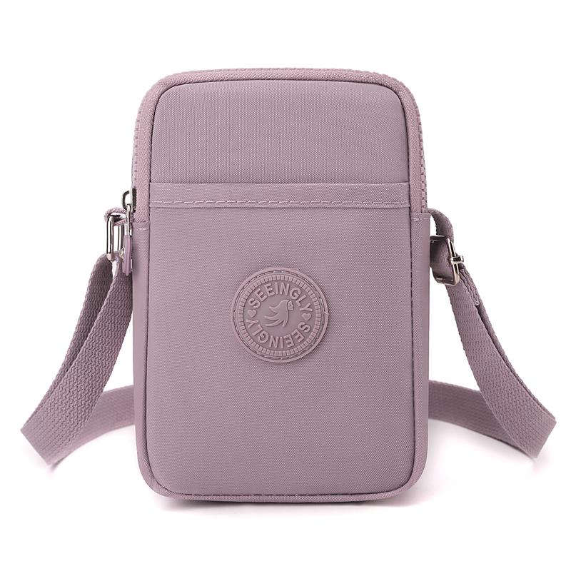 Women's Crossbody Bag Nylon Commuter Coin Purse Multi-Compartment Mobile Phone Bag