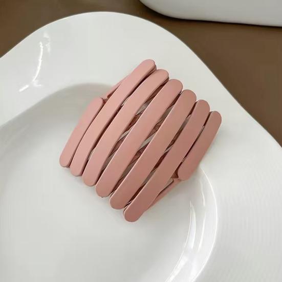 Women Headband Anti-Skid Teeth Resin Hairband Adjustable Stretch Travel Washing Face Hair Hoop Running Jumping Hair Accessory