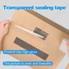 1 Roll Packaging Tape Transparent Tape Express Packaging Tape Carton Sealing Tape Logistics Transportation Packaging Tape