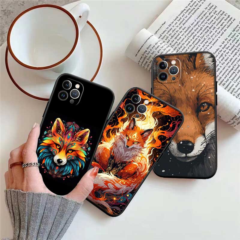 RE31 fox cute New High-End Shell Phone Case for Xiaomi Poco C40 C50 C51 C55 C65 C71 C75 F3 F5 F6 F7 M2 M3 Pro Ultra