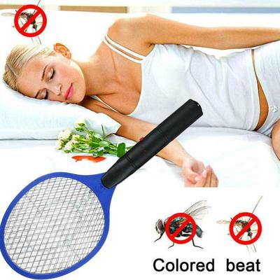 Racchetta Elettrica Portatile Senza Fili per Zanzare Mosche Insetti Schiaccamosche Killer Zapper