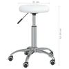VidaXL Dining Chair White, Faux Leather