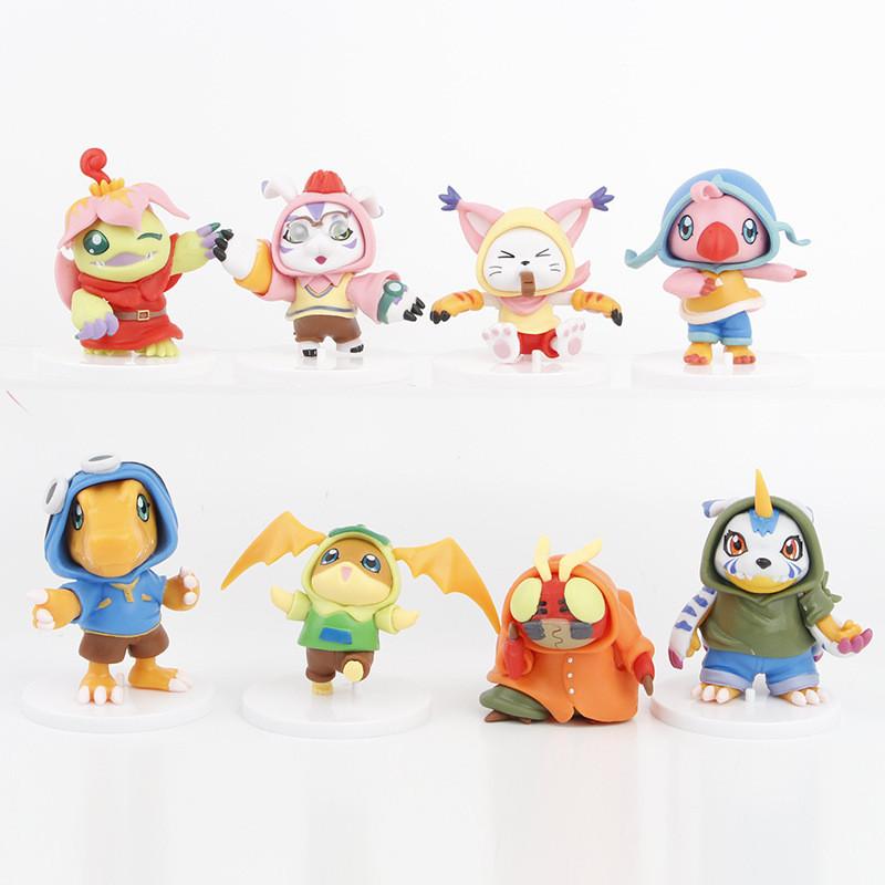 Rozkošné panenky Digimon Adventure se sběratelskými PVC figurkami pro nadšence