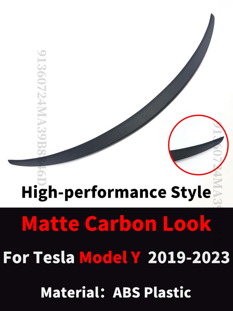 Für Tesla Model 3 Y 2016-2024 Tuning Original Hochleistungs Heckklappen-Spoiler Flügel Heck-Deflektor Splitter Facelift Karosserie-Kit