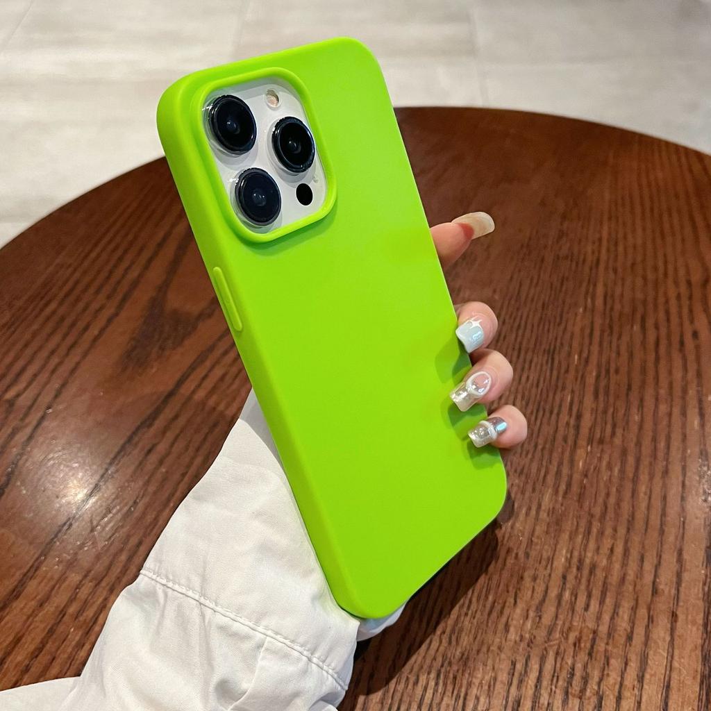 Simple and High End Frosted Large Hole Apple 16 Mobile Phone Case Iphone15promax Protective Case 14pro13 12XR