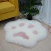Breathable And Skin-friendly Area Rug Designed For Ultimate Comfort Cute Cat Paw Floor Carpet Mat