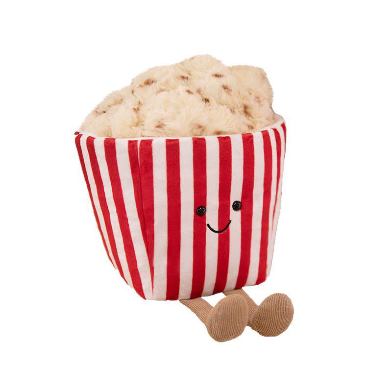 Cute Popcorn Plush Doll - Baby Soothing Toy & Holiday Gift