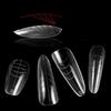2025 Poly Nail Gel Nail Extension Molds Reusable Curved Stiletto Advanced Shape Dual Forms Full Cover Extension 3D Nail Forms