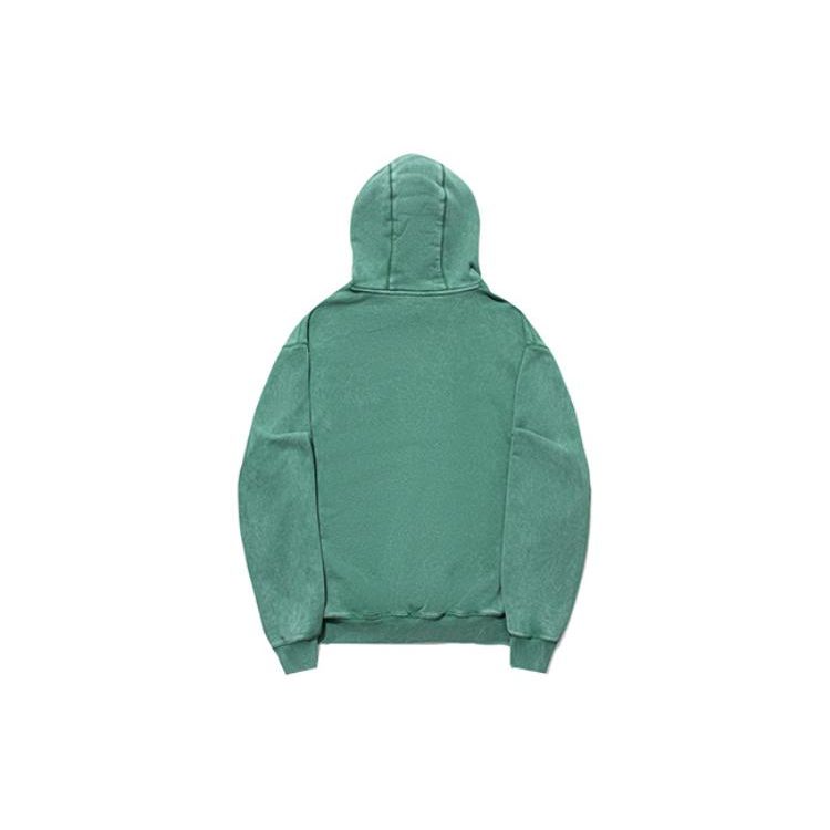 Li Ning Vital Series Solid Color Hoodie Unisex hoodies Deep-Palace-Green AWDT699-8