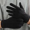 Men's German Velvet Thermal Gloves – Winter Warm, Windproof, Heated, Touchscreen Cycling & Driving Gloves