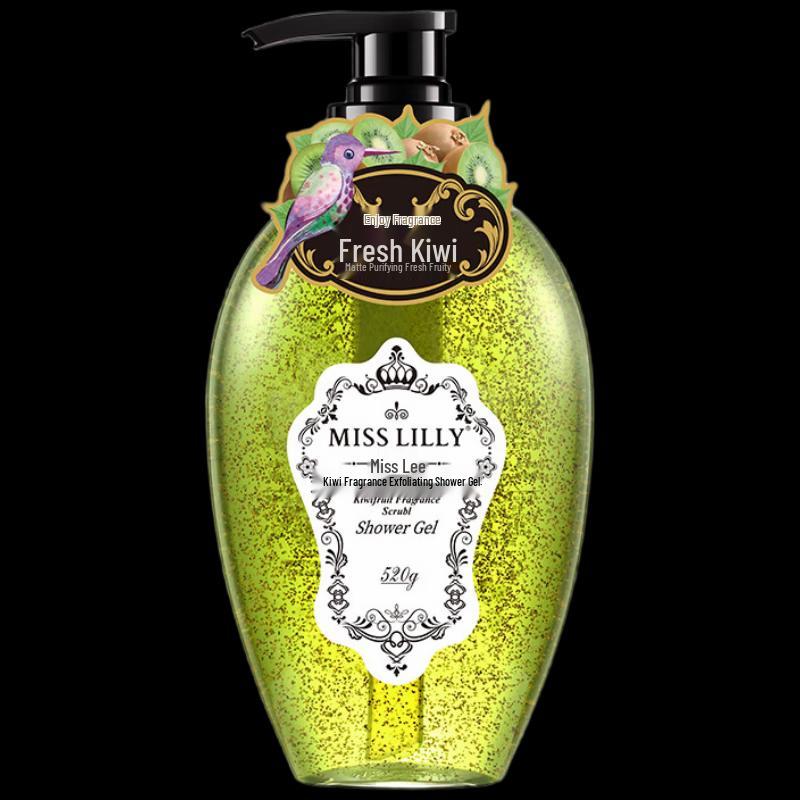 Miss Lilly Kiwi Exfoliating Shower Gel