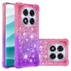 Treibsand Hülle für Xiaomi Redmi Note 14 Pro Glitzer Flash Farbverlauf Hülle für Redmi Note14 Pro Plus 5G Handyhülle Fundas Coque