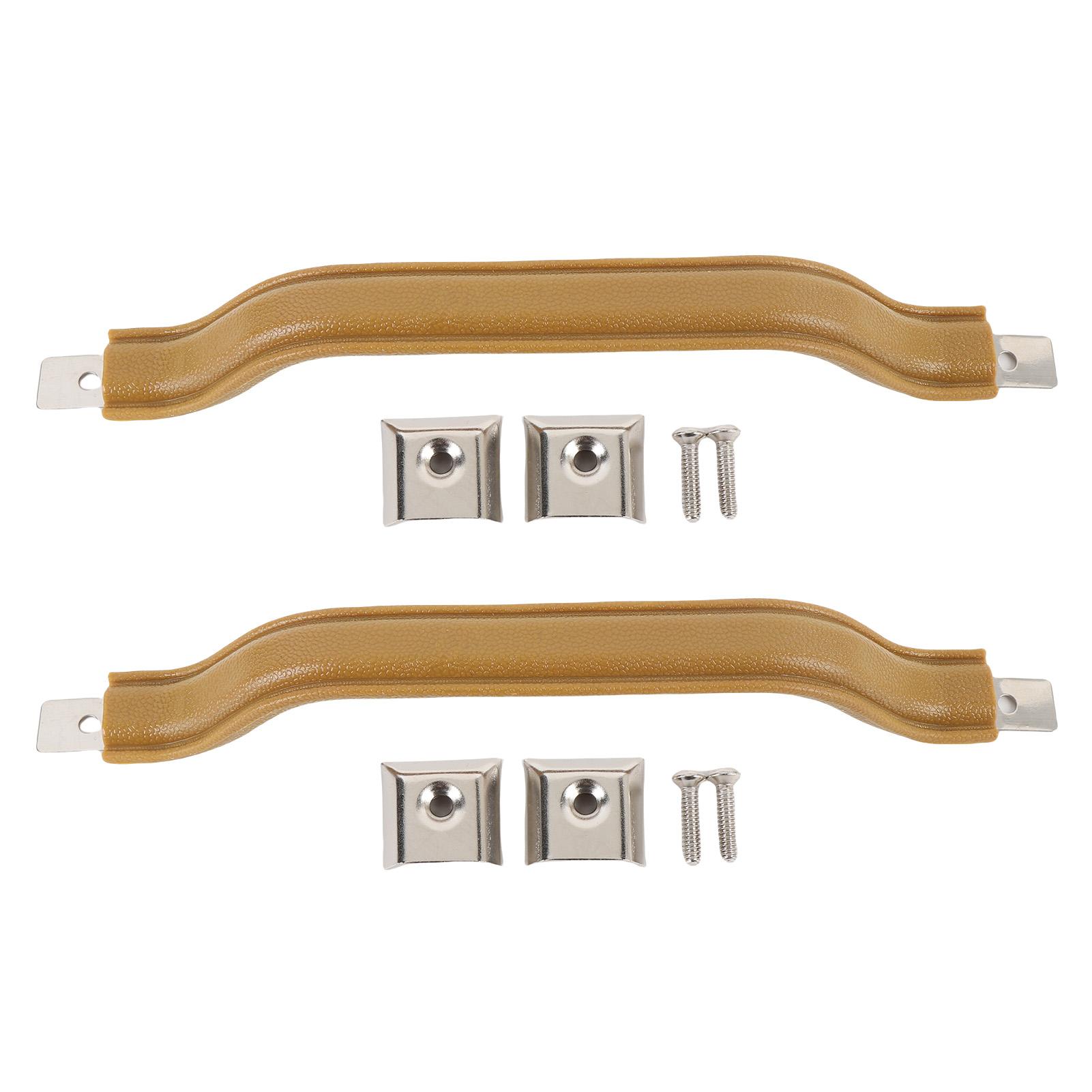 

Interior Door Handle Pull Strap Kit Front Left Right Side 55009801K Replacement for YJ 1987-1995
