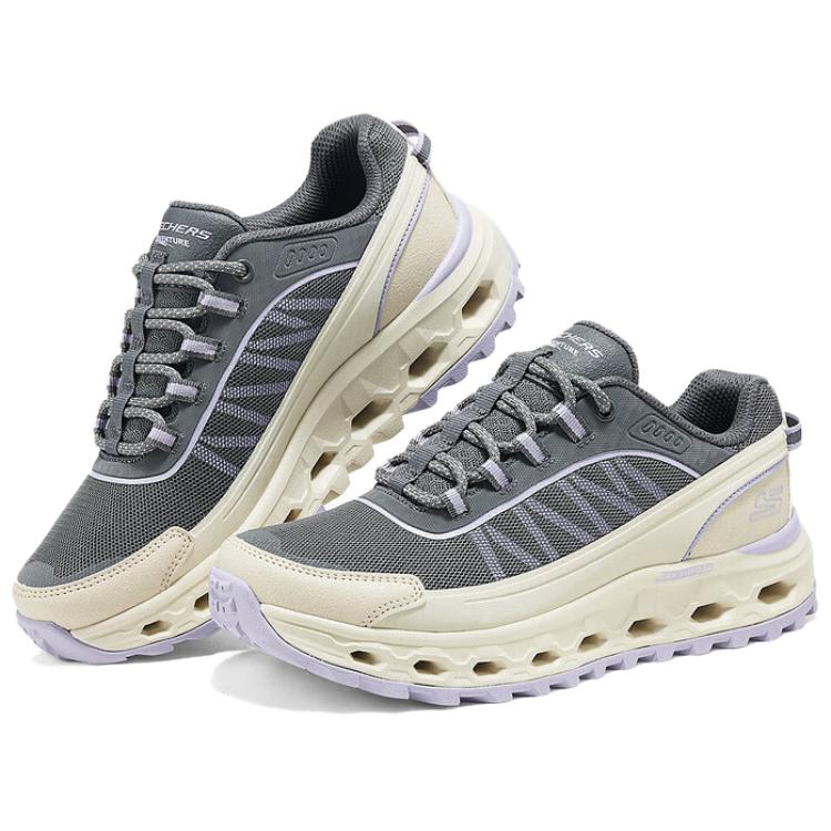 Skechers Glide-Step At Soft Comfortable Low-Top Outdoor Functional Shoes Women sneaker Light-Gray 180049-NTGY