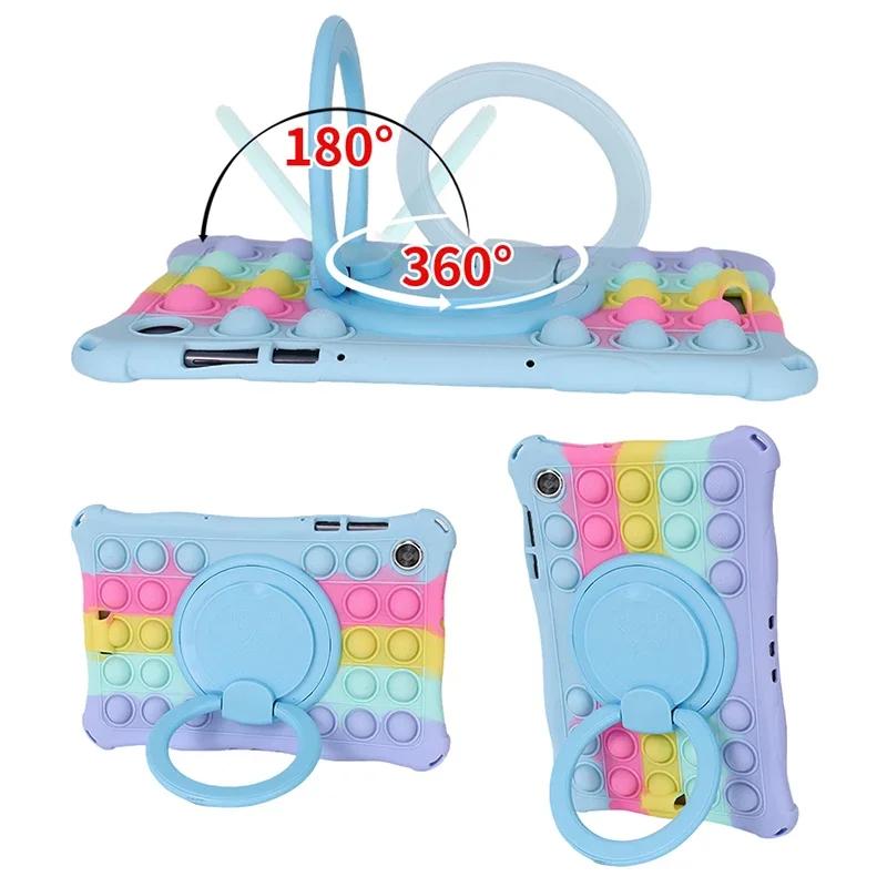 Kids Case For Tab M10 3rd Gen TB328FU Plus 10.6 TB125FU M11 TB330FU Tablet Cover Xiaoxin Pad 11 360 Rotating Stand Fundas