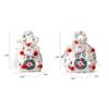 Santa Claus Christmas Eve Snack Packaging Bag Elk Snowman Reusable Christmas Wrapping Bags Xmas Gifts Bags Merry Christmas Decor