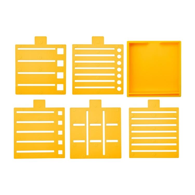 

Multifunctional Stencil Organizers Sticky Note Stencil Set For Sticky Note Comes With Base Templates Daily Management