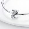 A-Z 26 English Letters Charms Beads Fit Bracelets Bangle Necklace For Women Original Luxury Diy Jewelry Party Festival Gifts