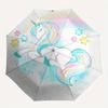 1 Stück Einhorn, Regenbogen-Thema, Hochwertiger Regenschirm, Automatisches Öffnen und Schließen, Multifunktionaler Regenschirm G0811168