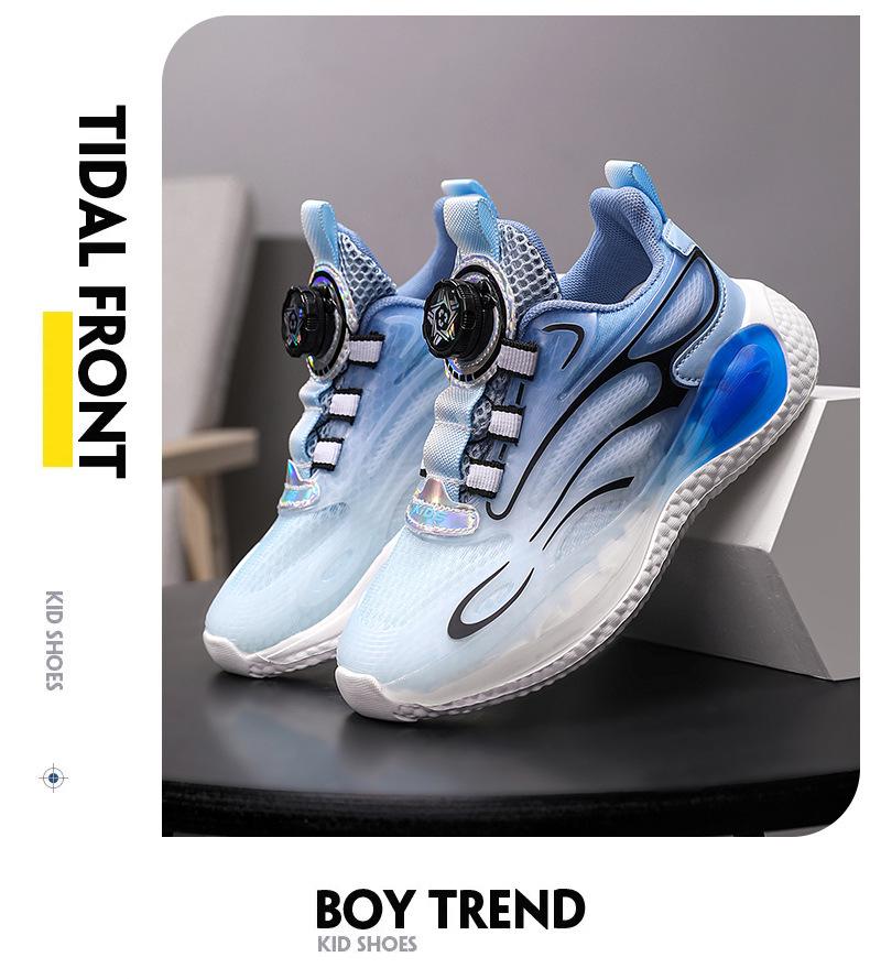 Boys' 2026 Summer Mesh Breathable Non-Slip Lightweight Running Shoes