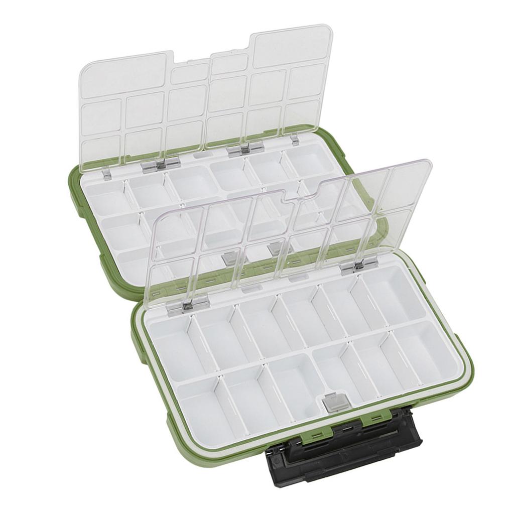 ABS Waterproof Fishing Tackle Box Bait Lure Hooks Storage Case   Container Accessory