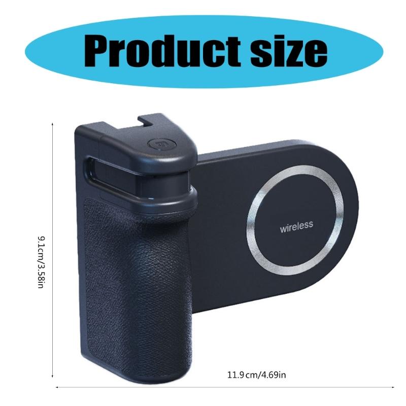 Cellphone Shutter Grip Easy Shooting Wireless Shutter Control Remote Accessories For Stable Photography Video Recording
